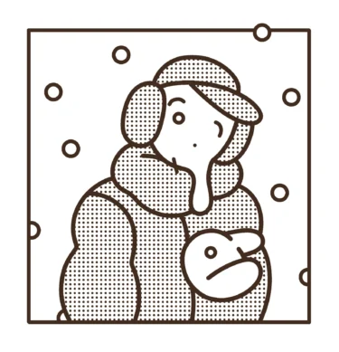 2026 寒中見舞い用イラスト thumbnail image